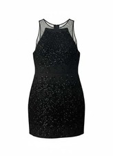 Vera Wang Sequin Cocktail Dress