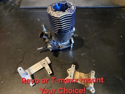 PICCO .26 Max Traxxas Revo T-maxx Drop In Big Block Engine W/mount 