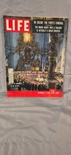 LIFE Magazine October 27, 1958 Funeral of Pope Pius XII