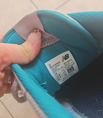 New Balance FIGS 574 ML574FGG Gray Low Top Active Running Shoes Men\'s Size‎ 13D New Balance FIGS x 574 Grey for Sale | Authenticity  main image 4