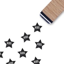 3/5 Inch "Kids Meal" Wedding Meal Choice Small Mini Rubber Stamp Scrapbooking