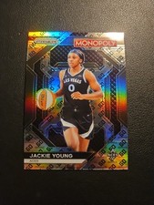2024 Panini Monopoly Prizm WNBA - GO PRIZM SSP - JACKIE YOUNG - LAS VEGAS ACES