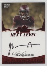 2021 Sage Premier Draft Next Level Auto Red Jhamon Ausbon #21NL-JA Auto fm0