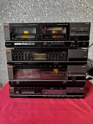 Siemens Stereoanlage RV 180 + RC 180 + RQ 180 + RH 180 DEFEKT !!