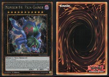 YU-GI-OH NUMBER 84: PAIN GAINER PGL3-EN010 PREMIUM GOLD: INFINITE GOLD NM 1st Ed