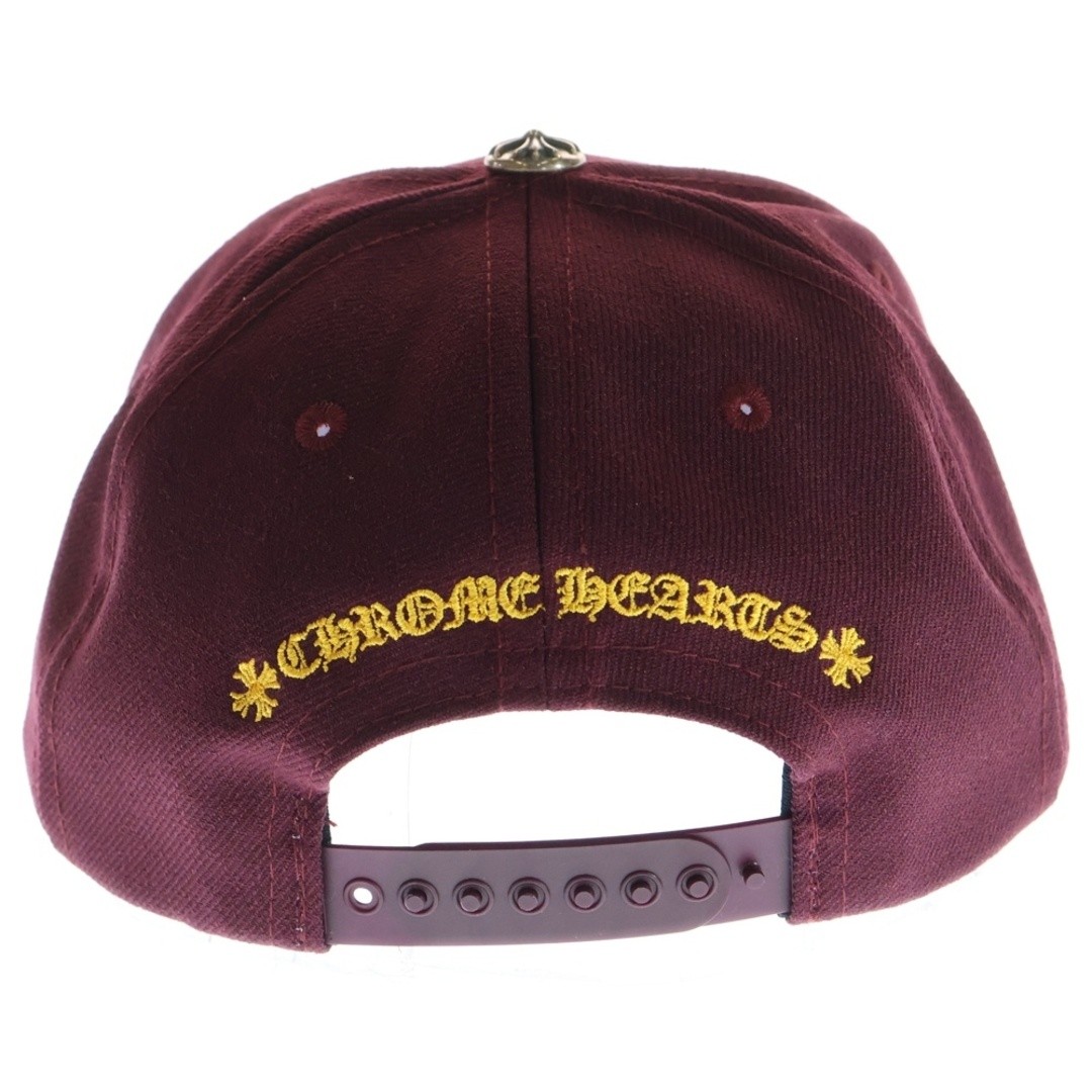CHROME HEARTS CH HAT EMBROIDERED BASEBALL Bordeaux Used 0f4ac3584d1bc3e04020ba50 thumbnail 2