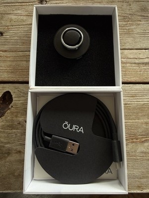ŌURA Oura Ring Gen3 Horizon Silver US 13 Aktivitätstracker mit Ladegerät