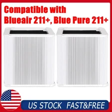 Future Way 2 Pack 211+ Replacement Filter Compatible with Blueair Blue Pure 211+
