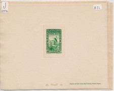 Algérie 1937 épreuves de luxe série complète N° 127 à 130 Exposition Coloniale