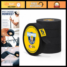 Hockey, 5 Pack Cloth Stick Tape or Shin Pad Tape  Strong Grip