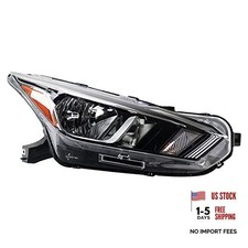Passenger Side Headlight Assembly Halogen