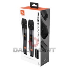 JBL WIRELESS MIC Dual Dynamic Microphones Receiver Set New Fast Ship