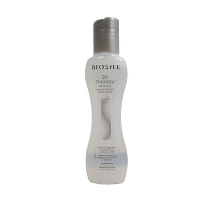 BioSilk Silk Therapy Original, Reconstructing Leave-In Hair Treatment 2.26 Oz