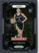 2024-25 Panini Prizm Monopoly WNBA Jacy Sheldon Rookie Dallas Wings #67