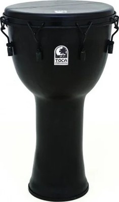 Toca Freestyle Black Mamba Mechanically Tuned 10  Djembe