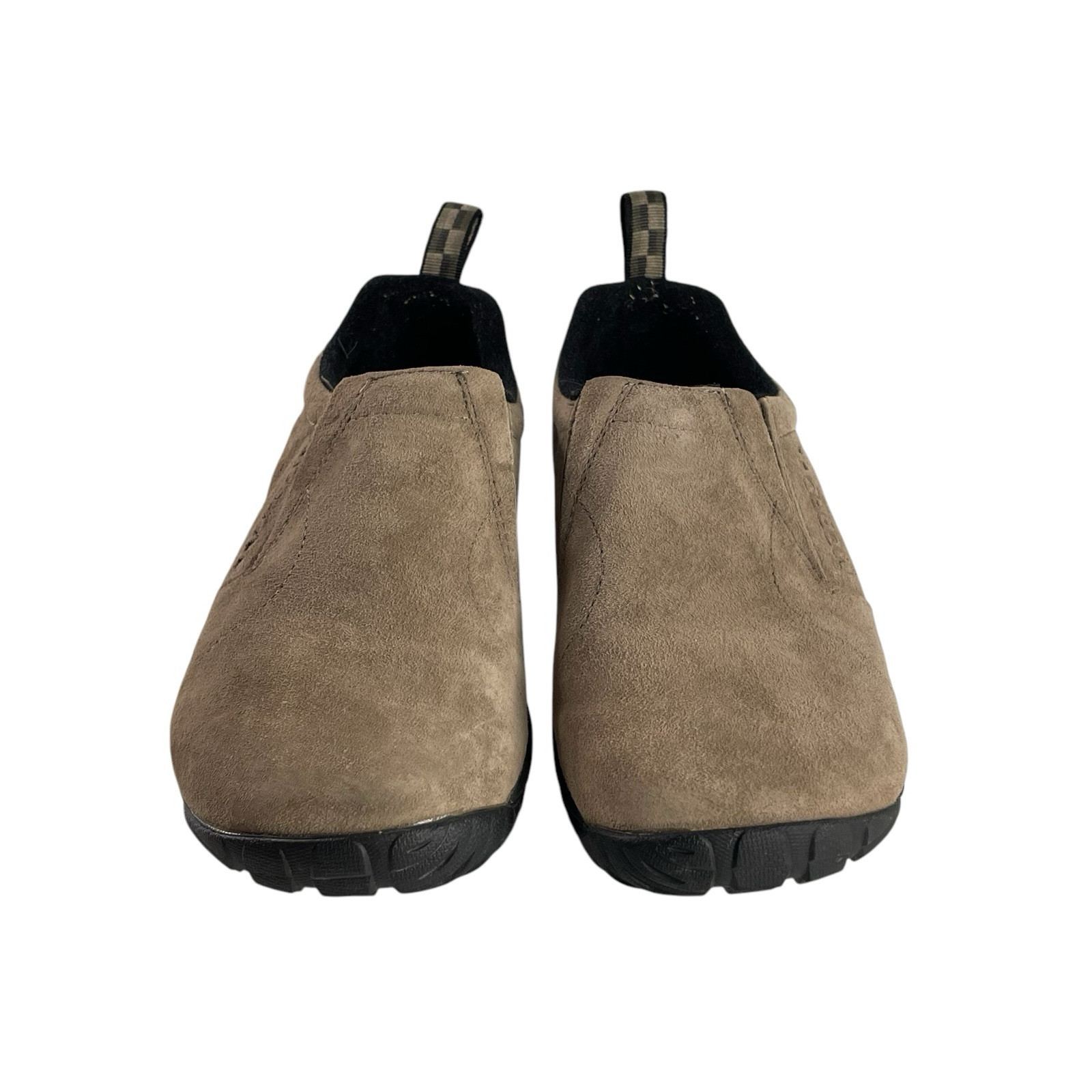 Merrell Scarpe Donna 9 Taupe Scamosciato Guanto Giungla Minamalista Corsa Trail Slip On