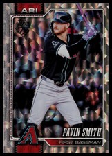 2026 Topps #93 Pavin Smith Silver Crackle Foil