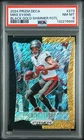 2024 Panini Prizm Deca Football Black Gold Shimmer FOTL Mike Evans #273 PSA 8