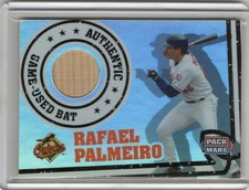 2005 Topps Pack Wars Rafael Palmeiro Authentic Game-Used Bat
