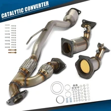 3X OEM Catalytic Converter Front &Rear for Nissan Pathfinder 13-19 INFINITI JX35