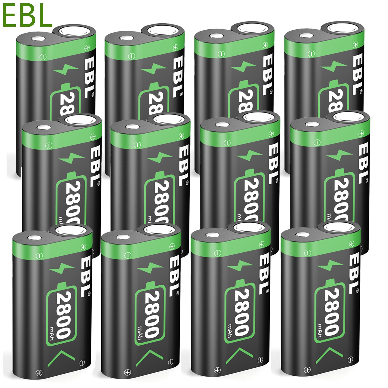 for Xbox One/Xbox Series X|S Controller Rechargeable Battery Lot Pack 2800mAh