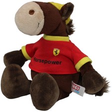 NICI Sports x Ferrari, Pferd mit Shirt  & Kappe "Horsepower" Kuscheltier 25cm Ge