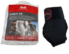 NUEVO Tobillera McDavid 195 con correas compresión HEX SportMed Soporte XS Negro