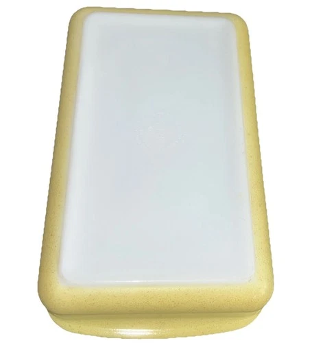 Vintage 1950 PYREX 231 Speckled Yellow 1-1/2 QT Baking Serving Dish Rectangular