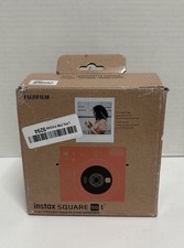 Fujifilm Instax SQUARE SQ1 Instant Camera Terracotta Orange Open Box