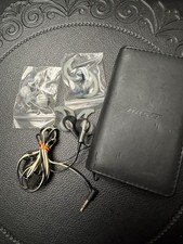 Bose Earbuds With Black Zippered Earphones Case Pouch For Bose Earphones