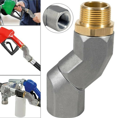 #ad 3 4 Inch NPT Fuel Swivel Joint: 360° Rotate Prevent Hose Kinking $13.86