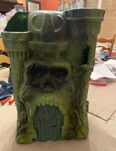 Vintage Masters of the Universe Lot - Castle Greyskull + Vehicles