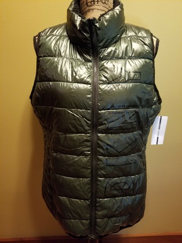 NWT Womens DKNY Sport Sleeveless Puffer 