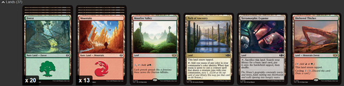 Slinza, the Spiked Stampede MTG EDH Commander Deck! Gruul Beast! - Picture 4 of 8