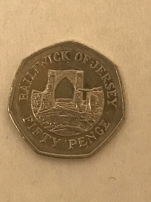 bailiwick of jersey 50p 1997 worth