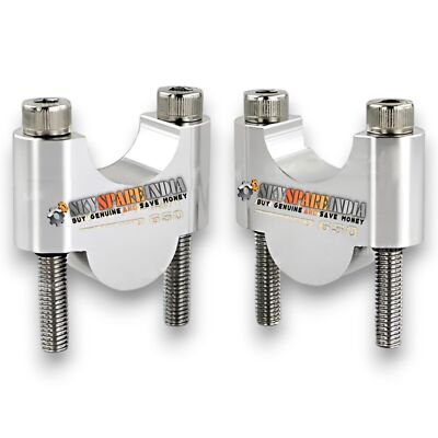 Handlebar Height Riser Clamp Compatible with Royal Enfield Super Meteor 650 CC
