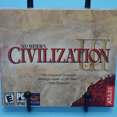 NEW   Sid Meier's Civilization 3 III  (PC, CD 2001)  95/98/Me/2000/XP