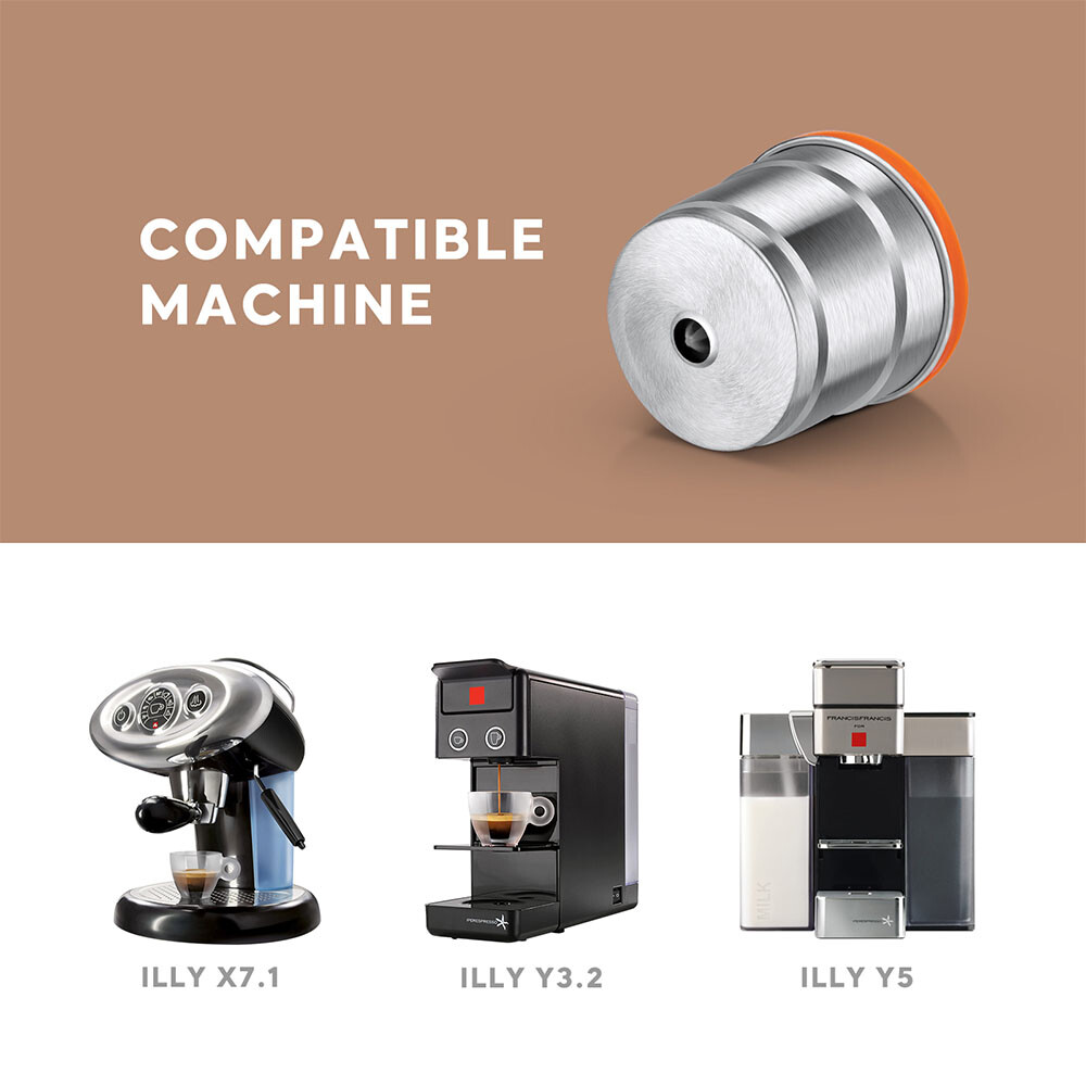 Kit di Cialde Riutilizzabili per Macchina Caffè Illy foto 4