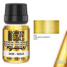Green Stuff World 2435 PURE METAL PIGMENT - GOLD 30ml