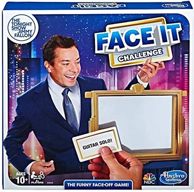 Hasbro Gaming ''Face It Challenge''- Tonight Show with Jimmy Fallon Game- NEW