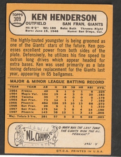 1968 Topps Baseball Cards Scegli una carta a scelta 295-660 EX X-MT 1/25 Set Break - Foto 24 di 490