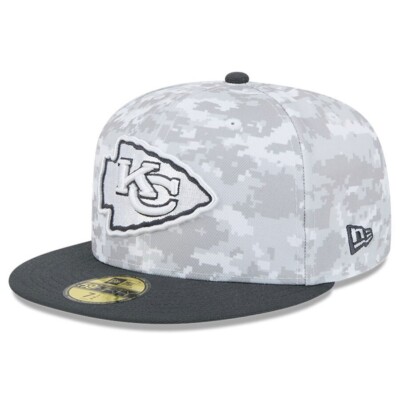 Kansas City Chiefs 2024 NFL Salute to Service New Era 59FIFTY