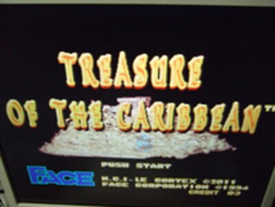SNK NEO GEO AES Treasures of the Caribbean FACE Game Software From