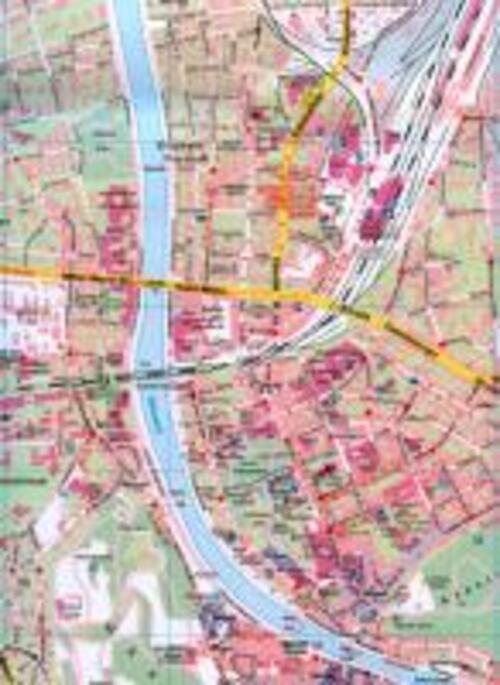 Thumbnail - Salzburg Stadt, Stadtplan 1:7.500 - 1:15.000 | (land-)karte | Deutsch