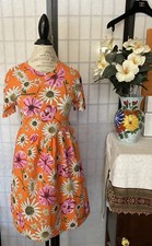 Zara NWT Jr Wom S Cotton Jersey+Poplin Combo Dress JR Women S-Gorgeous Florals!