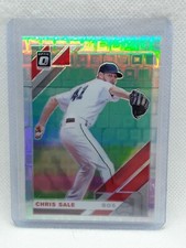 Chris Sale 2019 Donruss Optic Baseball SILVER PANDORA (11/99) Boston Red Sox