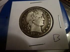 1915 s circulated Barber half dollar in fine condition b