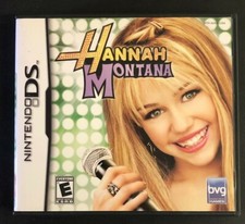 Hannah Montana - Nintendo DS - Complete w/ Manual Inserts & Poster Miley Cyrus