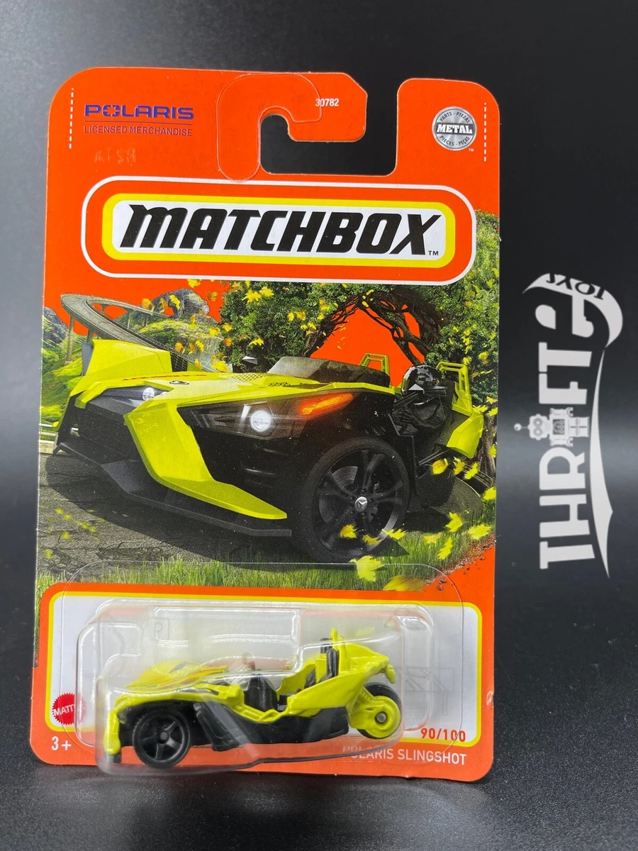 2022 Matchbox 90 Polaris Slingshot DAYTONA YELLOW MOC eBay
