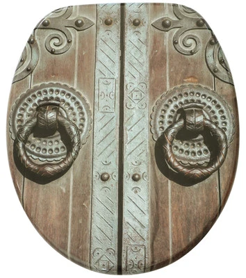 SANILO WC SITZ TOILETTENDECKEL KLODECKEL BRILLE KLOBRILLE MIT ABSENKAUTOMATIK DOOR